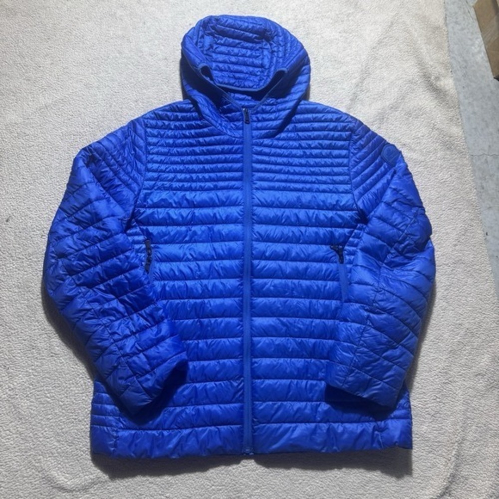 Pajar Jacket Mens XL Osprey Blue Puffer Full Zip Lightweight. Canada Zip Pockets